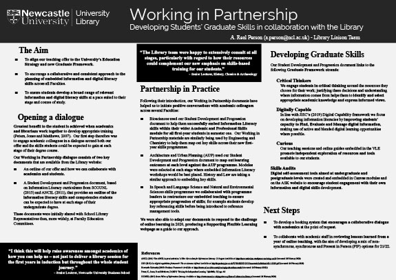 Example of an academic poster